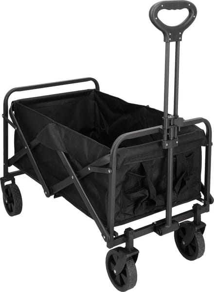 Blokker Bolderkar - Massieve Wielen - Extra stevig - Zwart