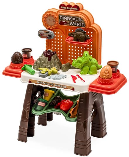Baby Mix dinosaurus kleitafel 58x66,5x24,5 cm - Speeltafel