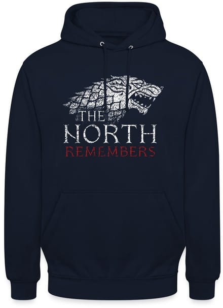 Game Of Thrones The North Remembers Schrikwolf Hoodie Unisex