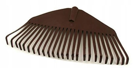 Plastic Bladegras Harken 39cm, Platte Tanden