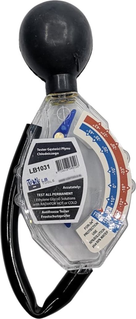 LB TOOLS Antivriestester koelvloeistof tester antivries ethyleen en glycol antivriesmeter