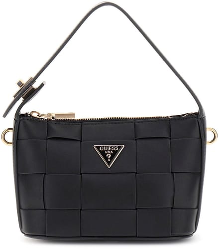GUESS Schoudertas Handtas Maylee Mini Hobo Bag Black Zwart