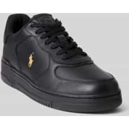 sneakers van echt leer