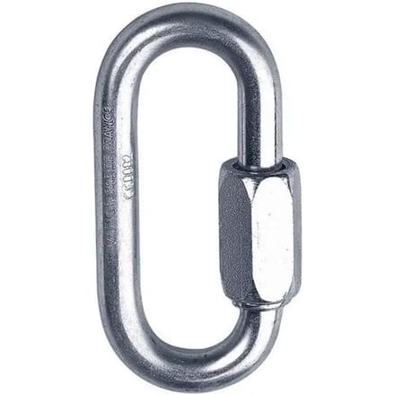 Stalen schakel Singing Rock Small Oval