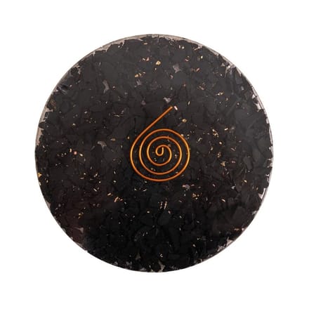 Orgonite onderzetter Shungiet