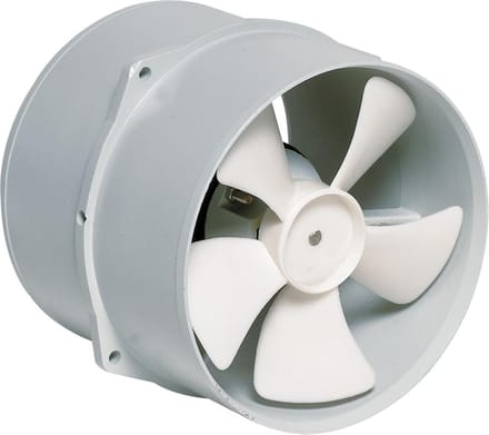 VETUS 12V Afzuigventilator 12m³ Ø178mm