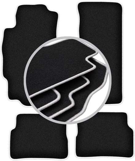 CARLUX-SILVER automatten voor: Mazda RX-8 coupé (2003-2012)