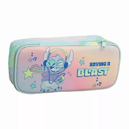 Disney Lilo en Stitch Blast etui 2-vaks 26 cm, Lilo en Stitch etui, Etui, Lilo en Stitch