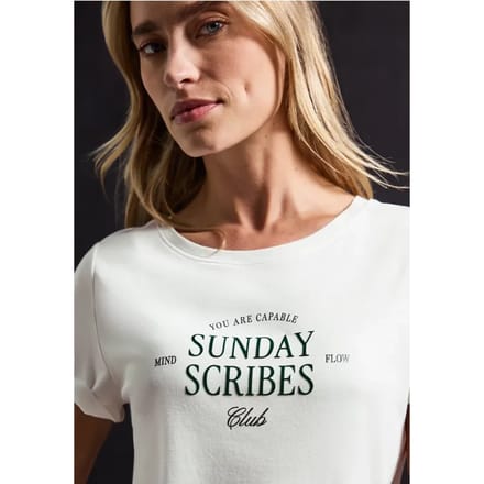 Shirt met tekst