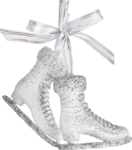 Ice Skates With Glitter 4.2 Inch