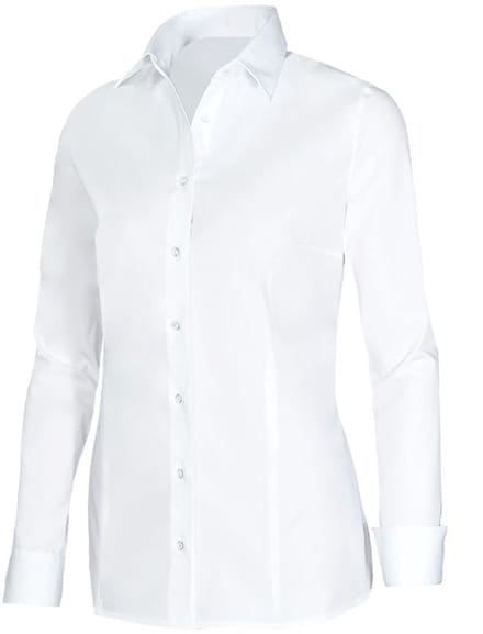 Giovanni Capraro 29336-10 Dames Blouse wit | lange mouw | maat 32 XXS