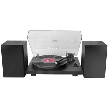 soundmaster EliteLine Platenspeler Belt drive Zwart