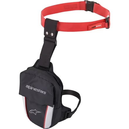 Alpinestars Access Thigh Zwart Rood Wit -