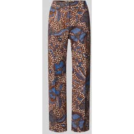 Smalle broek van katoenmix model 'DONDE'