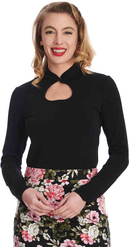 Banned - Tear Drop Top - 2XL - Zwart