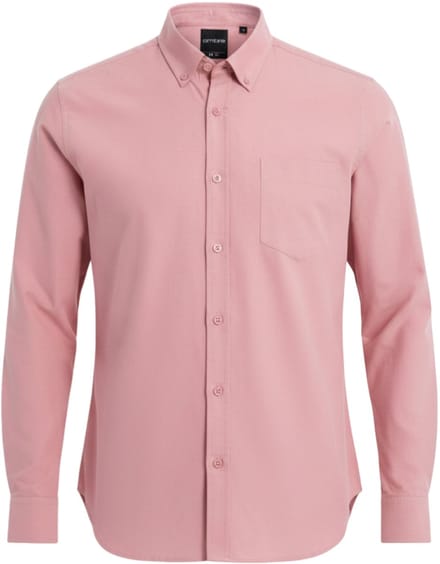 OMBRE Overhemd - Regular Fit - Katoen - Lange Mouw Roze L
