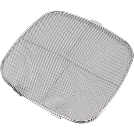 Écran anti-éclaboussures pour friteuse Acier inoxydable 304 Double étage Pare-éclaboussures pour friteuse pour machine à barbecue ovale Maison white