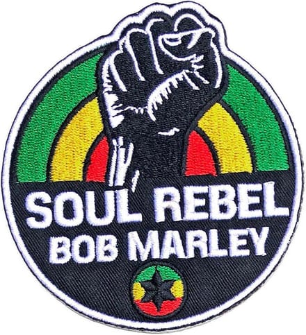 Bob Marley - Soul Rebel Patch - Multicolours