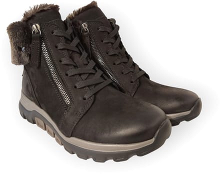 Gabor Rollingsoft Veterboot 36.827.47 Zwart Suède