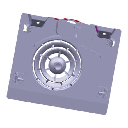 AEG ventilatorhuis, deksel, 7820, 167x144.8mm 140177247040