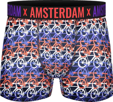 Boxershort - Heren - 2 pack - Amsterdam - Fiets maat L