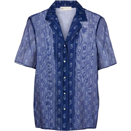 Tory Burch Blauwe hemden