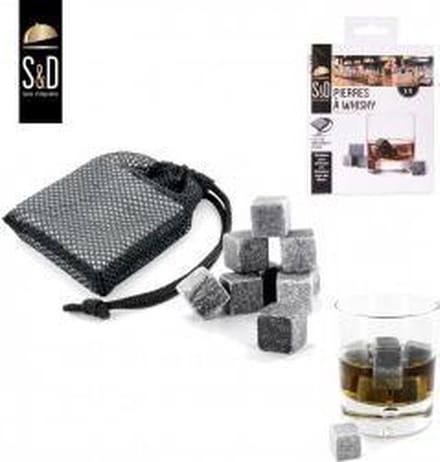 S&D Whisky stenen 9 stuks