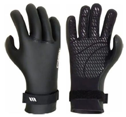 West 5 Fingers Handschoenen 1.5 Mm Zwart L