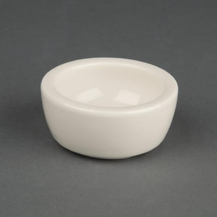Olympia Ivory boterschaaltje 5,6cm (12 stuks)