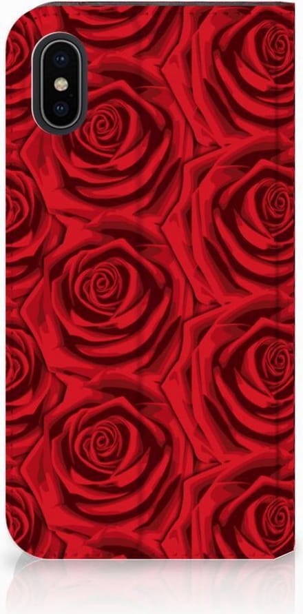 Apple iPhone X | Xs Smart Cover Red Roses