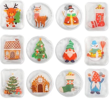 12 Stuks Herbruikbare Handwarmers voor Koude Dagen - Mini Warmwaterflessen