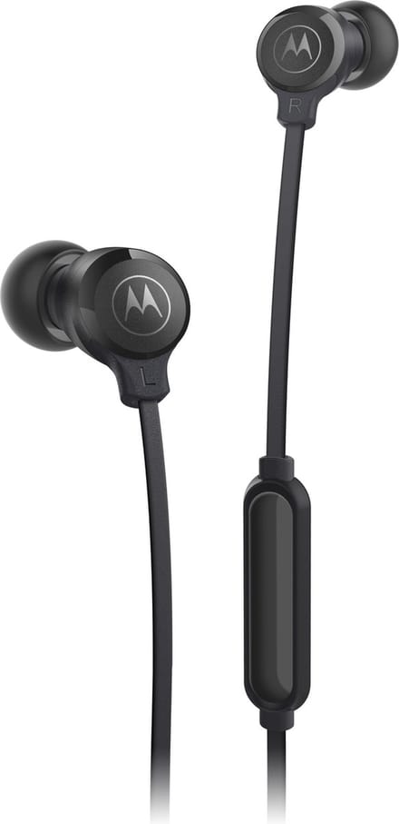 Motorola Earbuds 3-S - In-ear koptelefoon - Zwart - Ergonomisch - Met microfoon