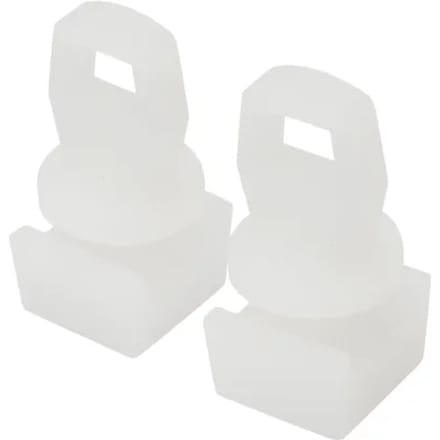 Basislijn - Eindstop - Plus - Wit