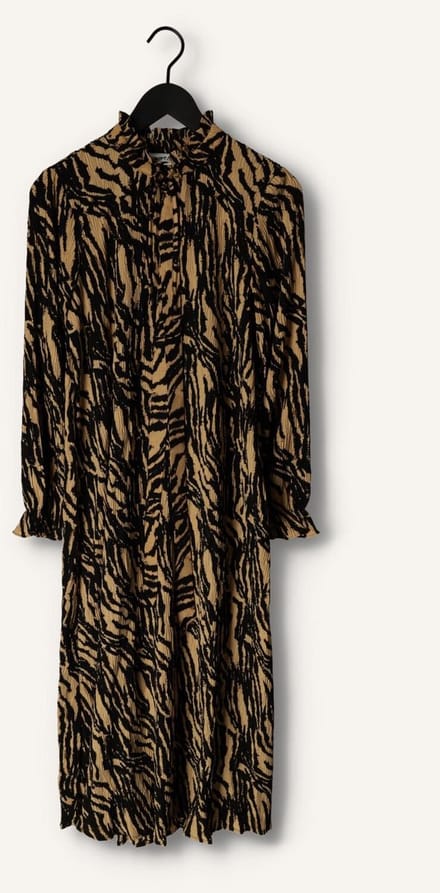 Moves Lavisa 2608 Dames - Jurk - Beige - Maat 34
