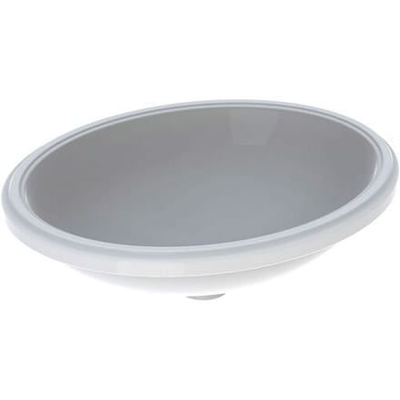 Geberit VariForm undercounter washbasin 56 x 46 cm, oval 500.755.01.2