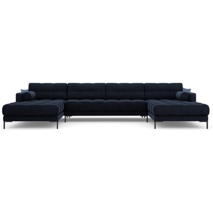 U-hoekbank Bali velvet | Cosmopolitan Design