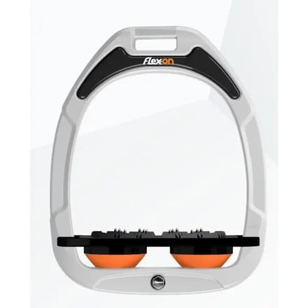 Plat Ultra Grip Wit/Zwart/Oranje Flex-On Green Composite