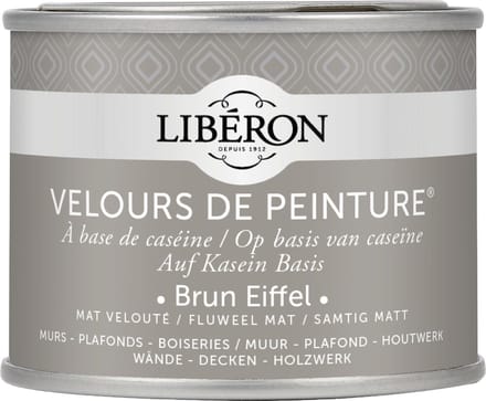Liberon Velours De Peinture Muurverf - Mat - Brun Eiffel - 0,125l