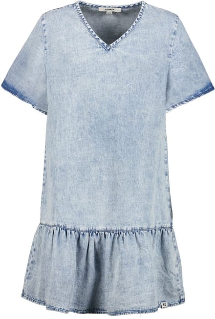 GARCIA Meisjes Jurk Blauw - Maat 176