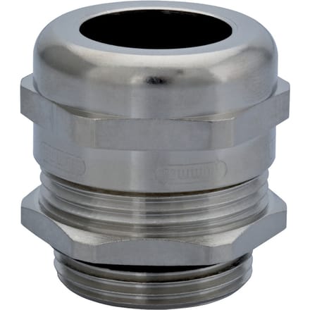 M12 EMC Vernikkeld Messing Kabeldoorvoer 3-6.5mm - 1691120050