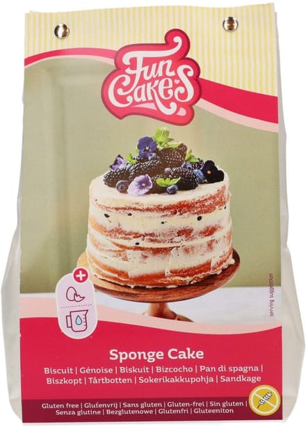 FunCakes Mix voor Biscuit Glutenvrij - 500g - Bakmix