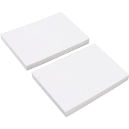 100 Pièces Papier Cartonné Portable Petites Cartes d'Art Peintes à la Main Papier Blanc Vierge Paquet Set pour white