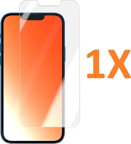 Screenprotector Glas - Tempered Glass Screen Protector - 1x Geschikt voor: Apple iPhone 13