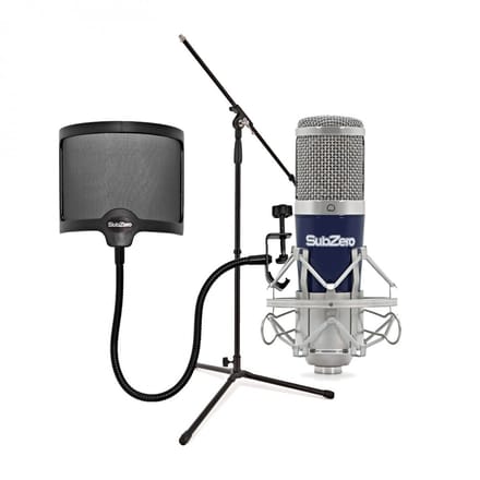 SubZero SZC-500-USB Condensatormicrofoon, Vocaal Pakket
