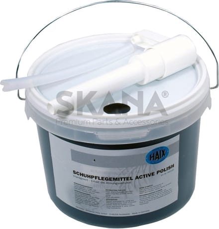 HAIX speciale schoenpoets .Waterdicht. Zwart. 2500 ml.
