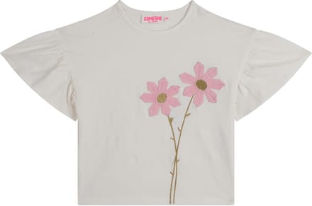 Someone ZORA-SG-02-A Meisjes T-shirt - ECRU