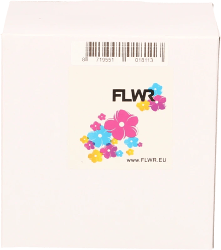 FLWR - Labelprinterrol / DK-44205 / Wit - Geschikt voor Brother