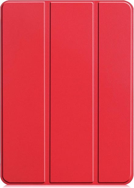 Smart Book Case voor Apple Ipad Pro 12.9 (2021) - Rood