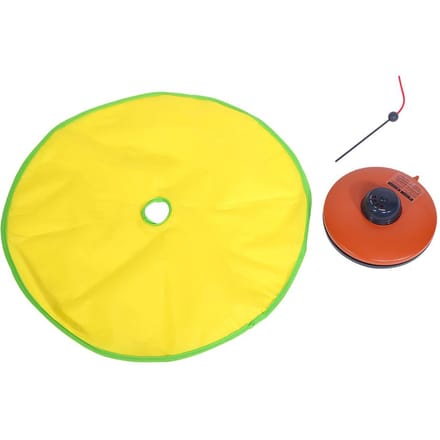 Elektronische Miauw Undercover Krabmuis Kat Interactief Speelgoed Trainingshulpmiddel , 4 Snelheden yellow