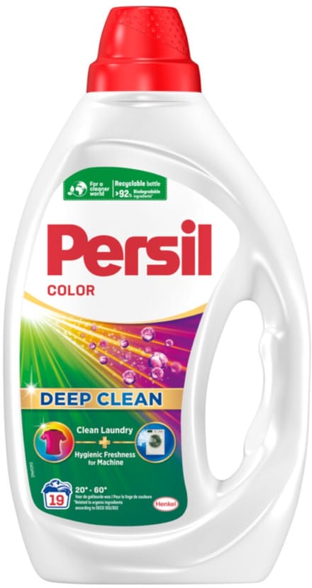 Persil Wasmiddel Gel Color 19 Wasbeurten Gekleurde was - 855 ml